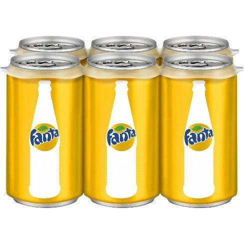 Fanta Pineapple Logo - Fanta Pineapple - 6pk/7.5 Fl Oz Mini-Cans : Target