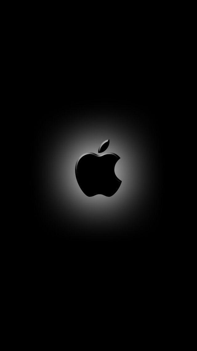 B in Apple Logo - iPhone X wallpaper. Apple