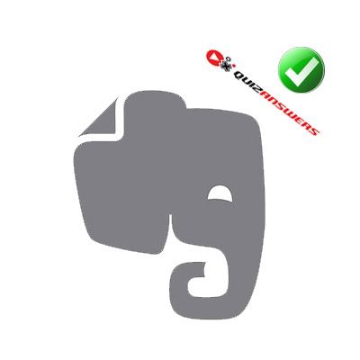 Gray for the Name Logo - Grey elephant head company Logos