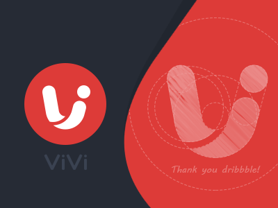 Vi Logo - vivi logo by vivi | Dribbble | Dribbble