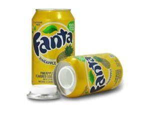 Fanta Pineapple Logo - Fanta Pineapple 12oz Soda Can Diversion Safe Stash Secret Container ...