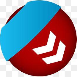 Red and Blue Circle Arrow Logo - Arrows Circle Png, Vectors, PSD, and Clipart for Free Download | Pngtree