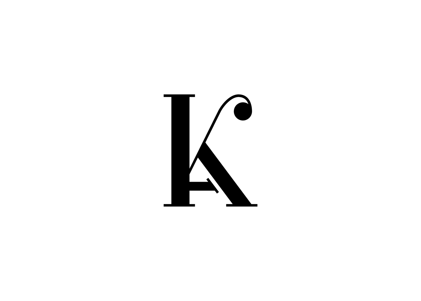 Ka Logo - Elegant, Traditional Logo Design for KLA or KA (intials) by Strokes ...