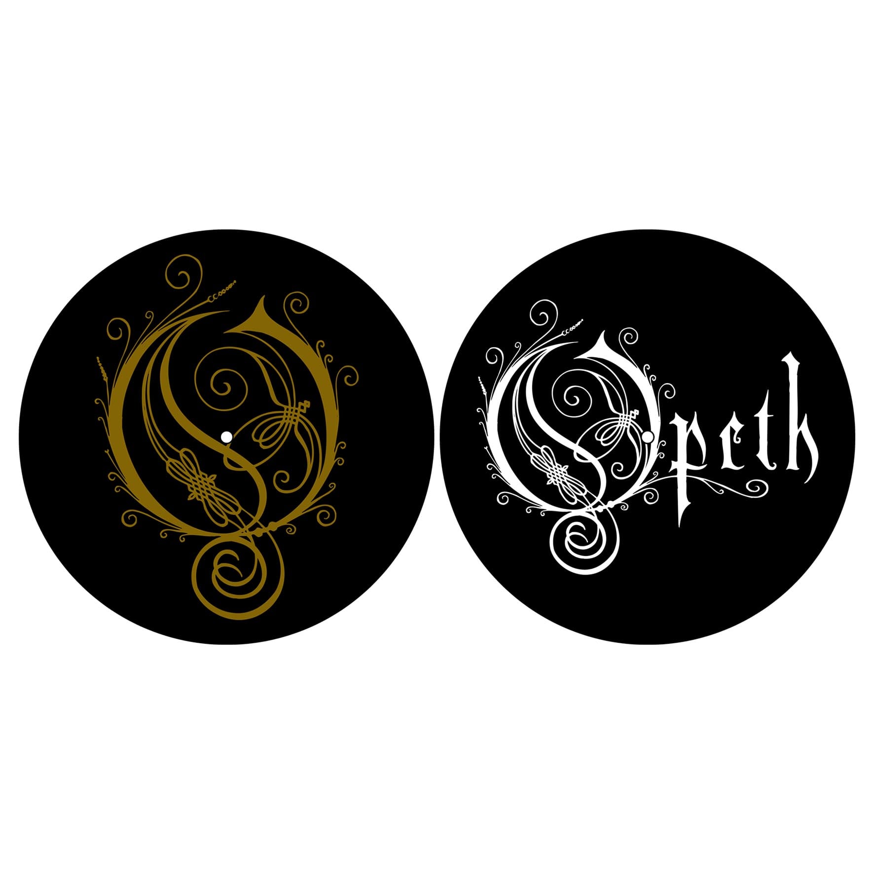 Opeth Logo - Opeth 'Logo / O' Slipmat Set - Heavy Metal Online