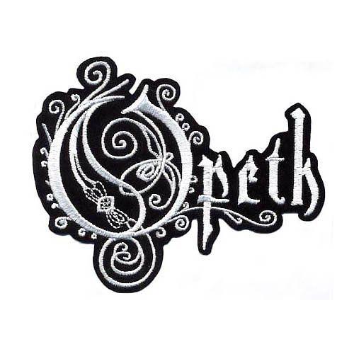 Opeth Logo - Opeth Logo Cut Out Patch - Rockzone