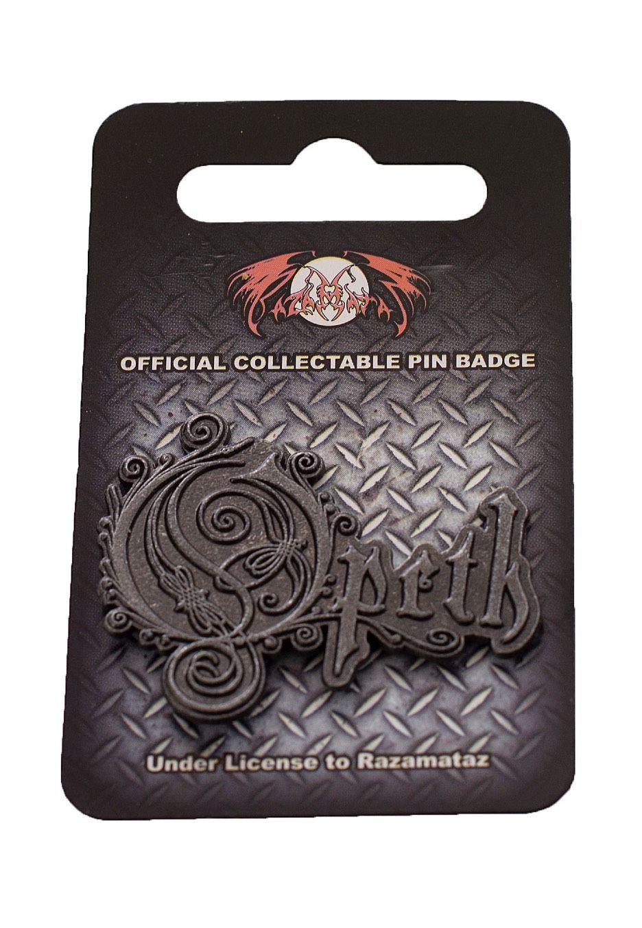 Opeth Logo - Opeth - Logo - Pin - Official Alternative Rock Merchandise Shop ...