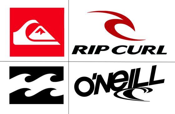 Surfwear Company Logo - American surfwear company Logos