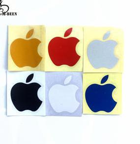 B in Apple Logo - best car apple logo sticker