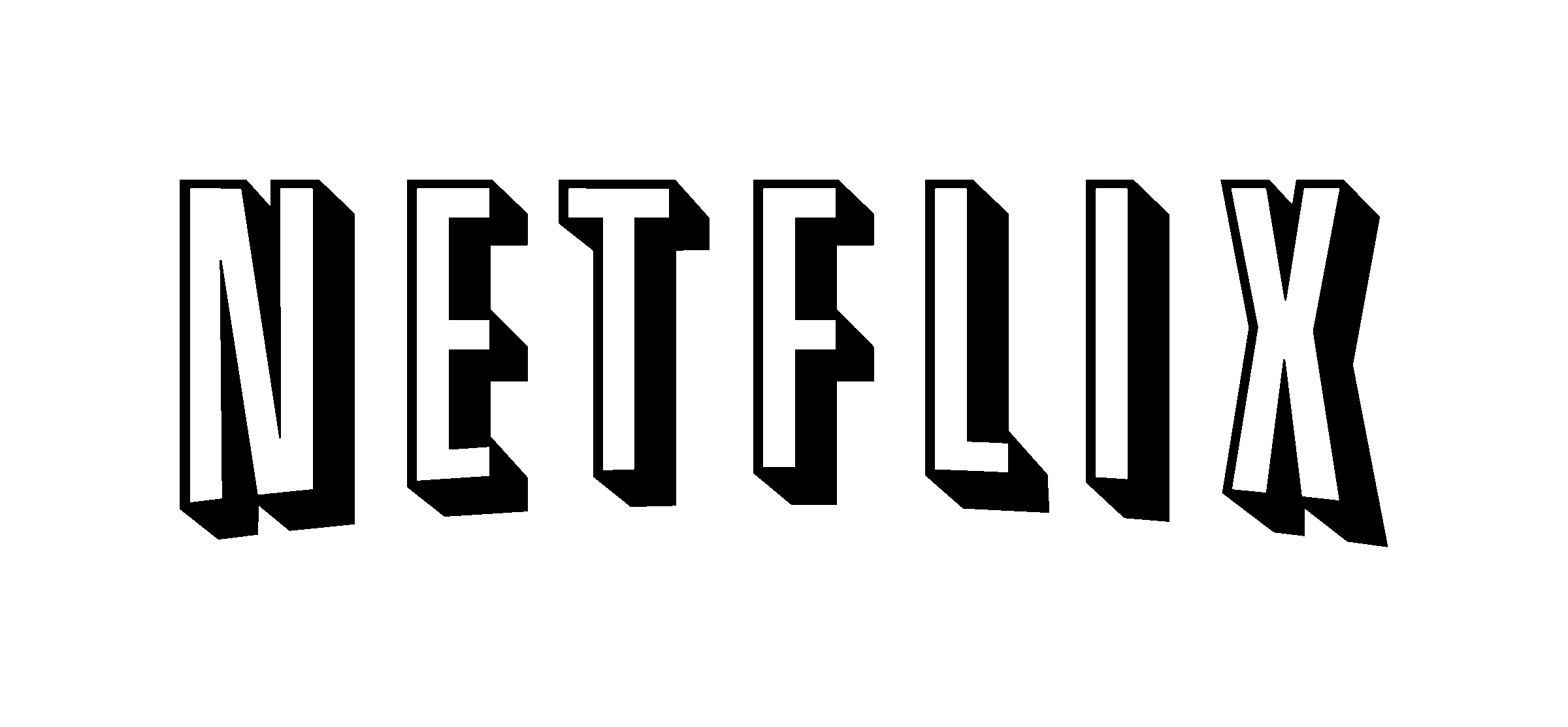 White Netflix Logo - Netflix Logo PNG Transparent & SVG Vector - Freebie Supply