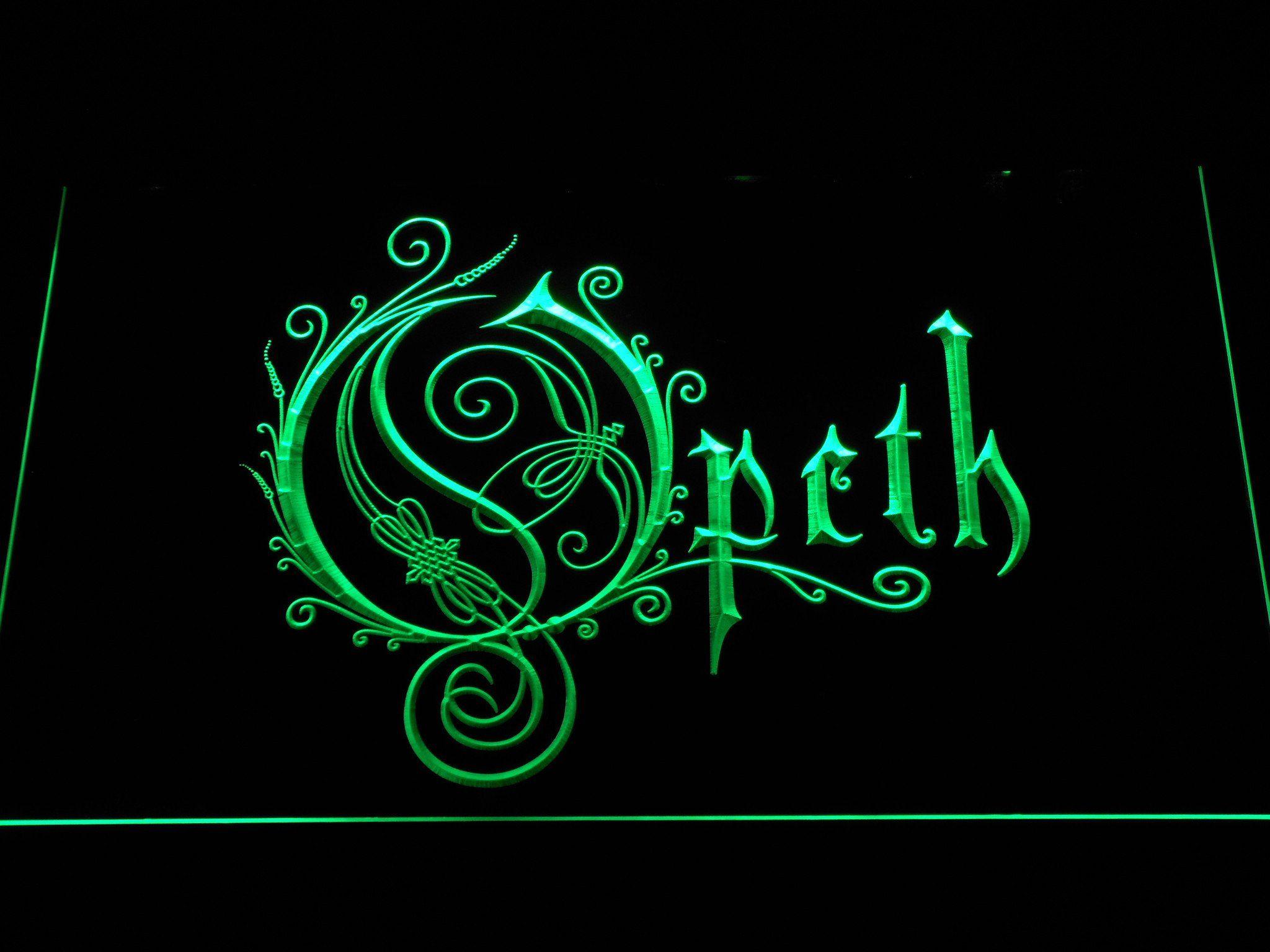 Opeth Logo - Opeth LED Neon Sign | SafeSpecial