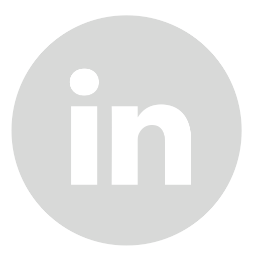 LinkedIn Circle Logo - Circle, gray, linkedin icon