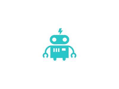 Web Robot Logo - Robot / logo design. Logos. Logo design, Robot logo, Design