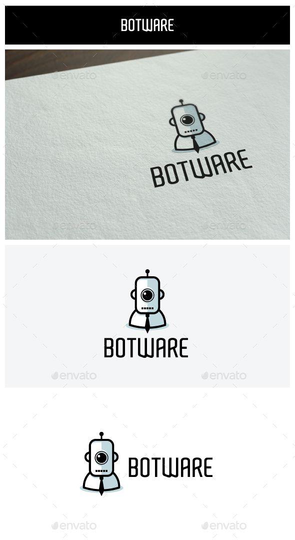 Web Robot Logo - Logo Template 2017