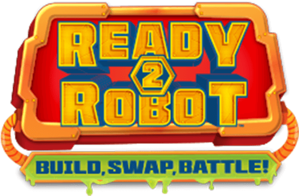 Web Robot Logo - Ready2Robot. Build, Swap, Battle!. Collectible Customizable