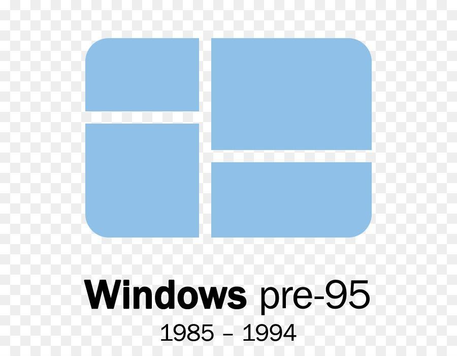 Windows 1 Logo - Windows 1.0 Windows 95 Windows 98 DOS png download