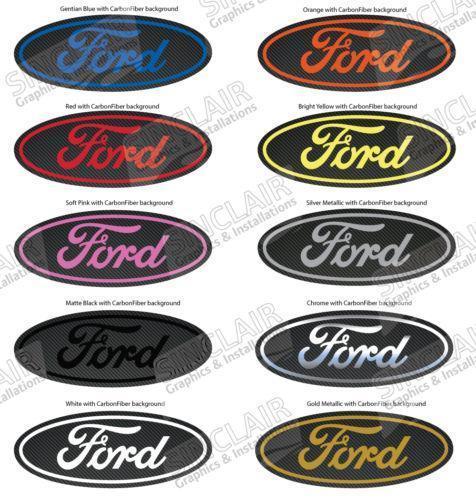 Cartoon Ford Logo - Ford Emblem Overlay | eBay