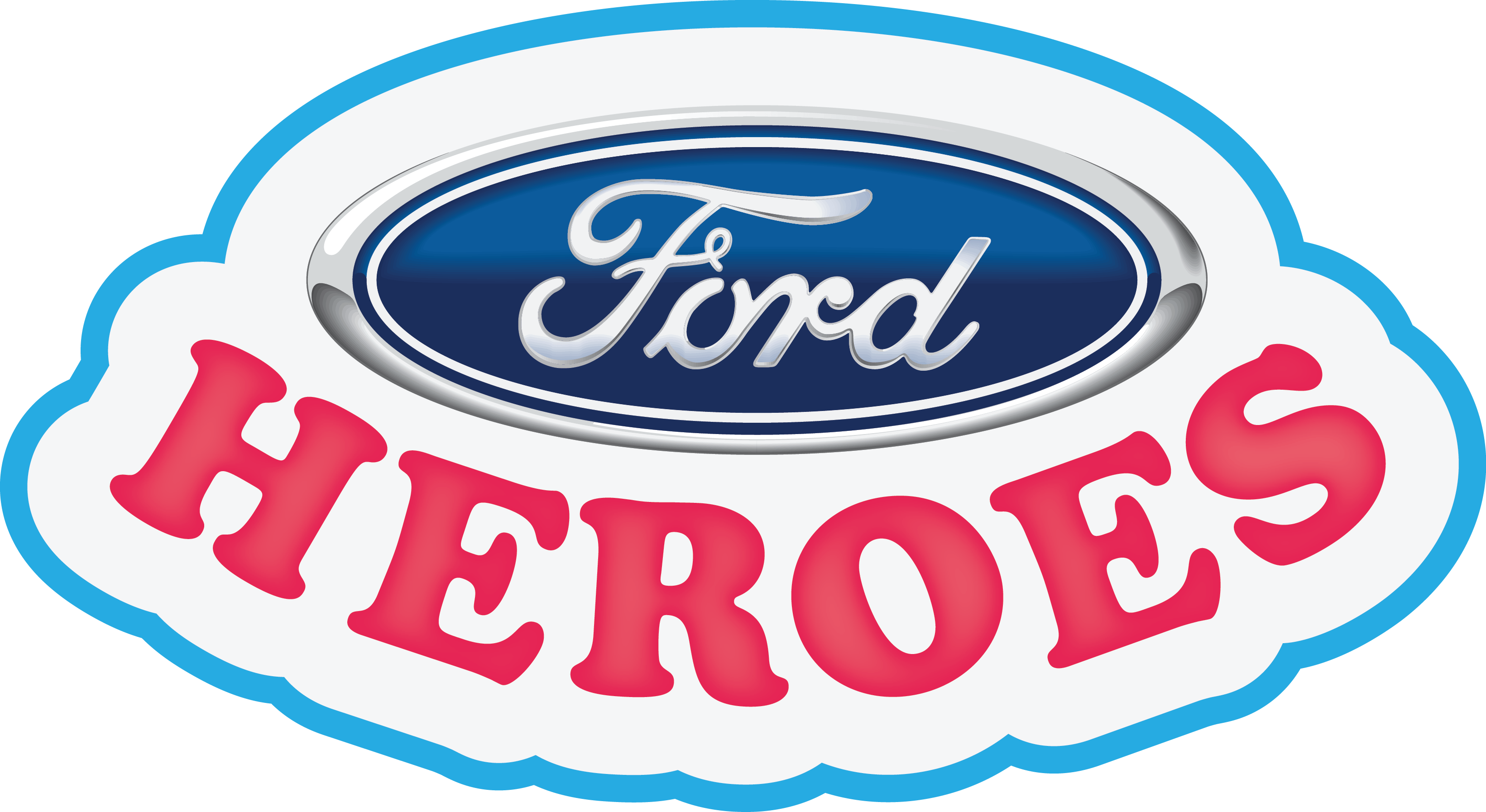 Cartoon Ford Logo - Ford Heroes' logo designed for Cartoon Ford concept for G… | Ford ...