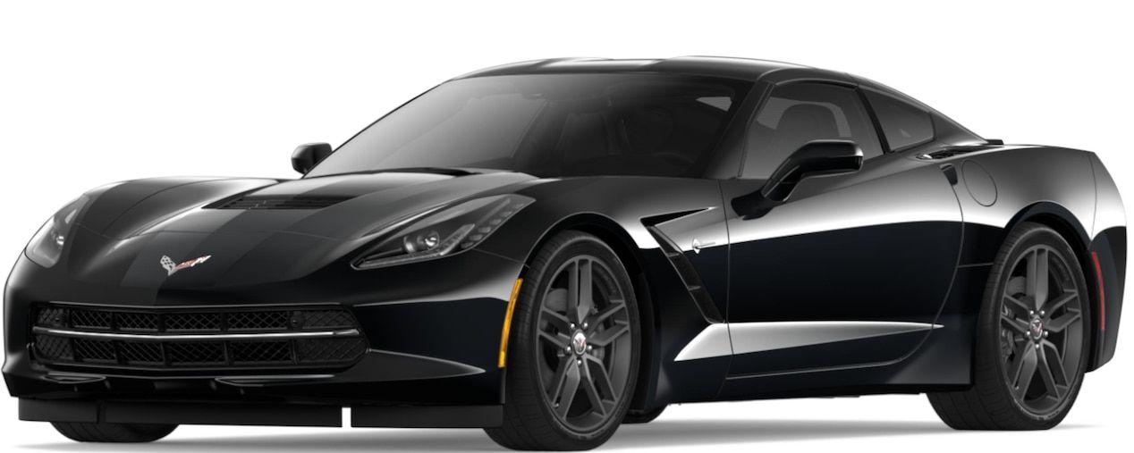 Black Corvette Stingray Logo - 2018 Corvette Stingray: Sports Car | Chevrolet