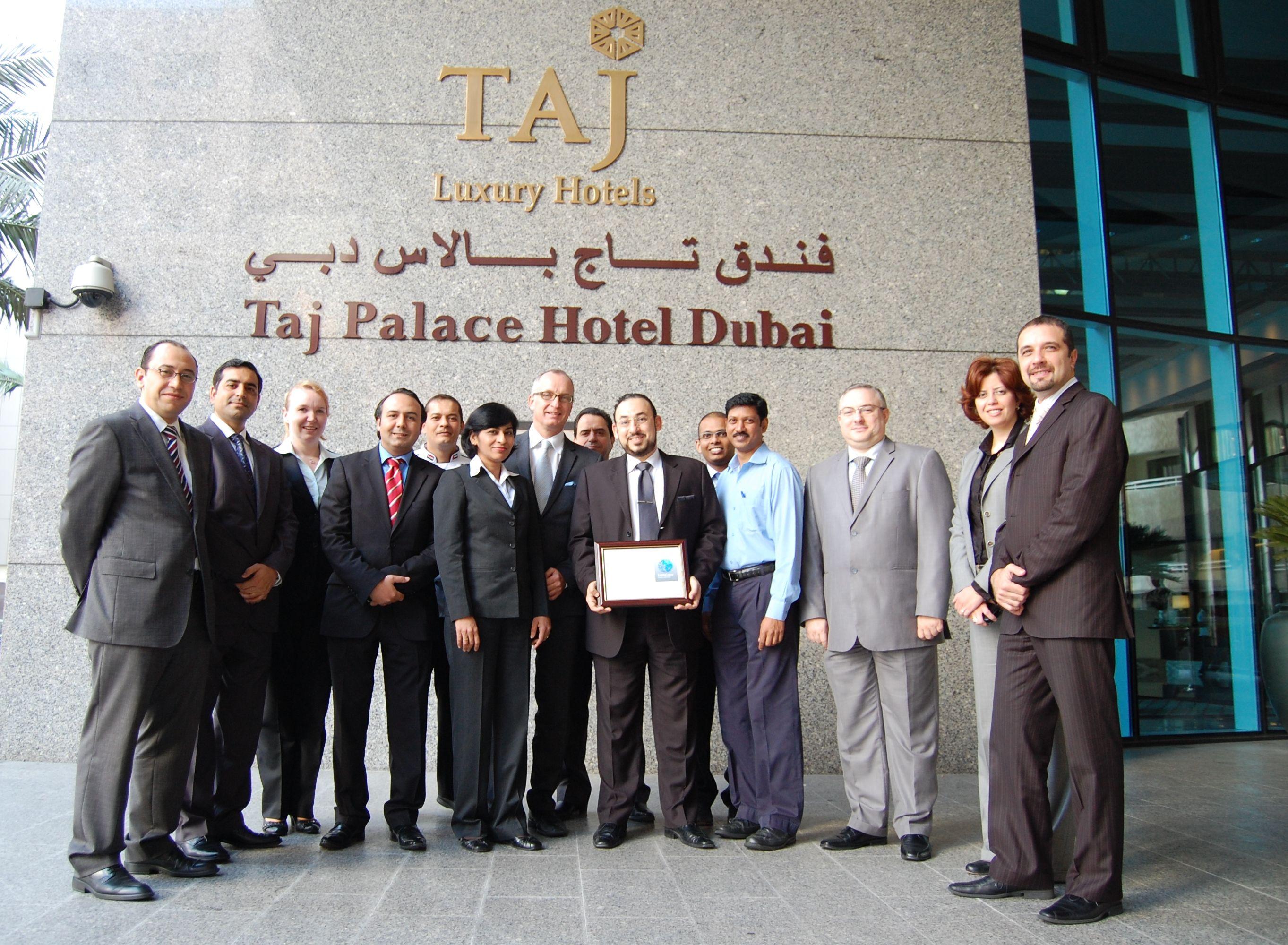 Taj Palace Dubai Logo - Taj Palace Hotel Dubai receives EarthCheck Silver Certificate
