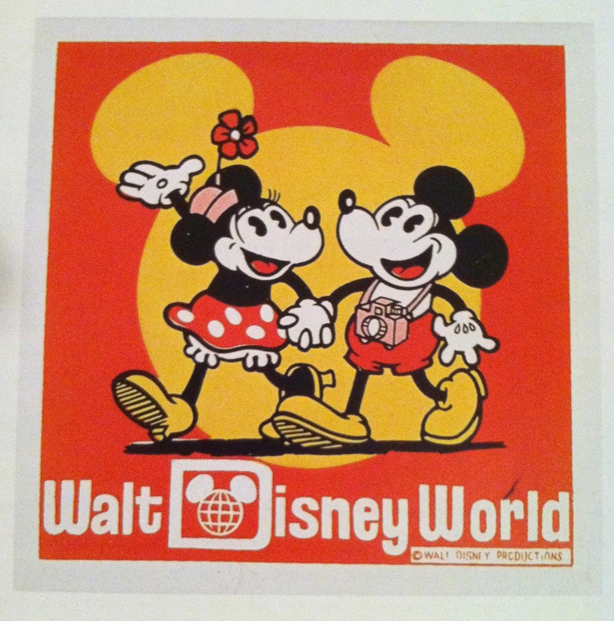 Vintage Walt Disney World Logo - EYE CANDY: Balloons! - Imagineering Disney -