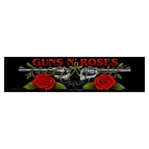 Famous Rose Logo - Guns N Rose Super Strip Logo Roses Patch – Famous Rock Shop