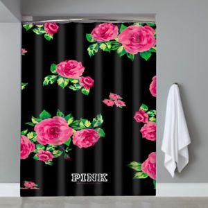 Famous Rose Logo - Hot Famous Top Victoria's Secret Logo Rose Custom Shower Curtain ...