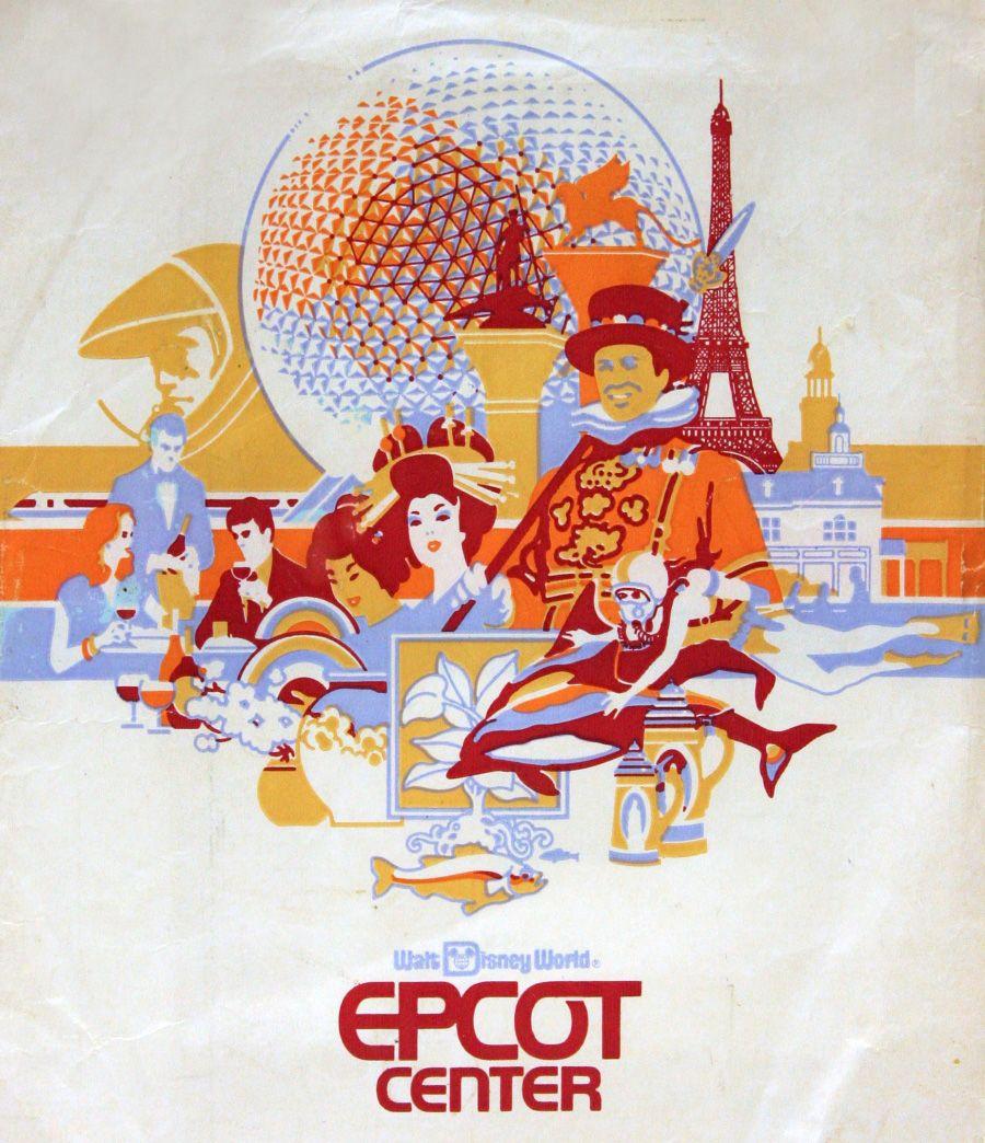 Walt Disney World Epcot Logo - A Look Back at EPCOT Center Merchandise | Disney Parks Blog