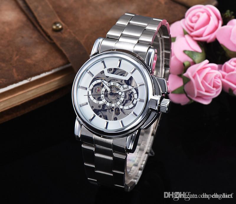 Famous Rose Logo - Famous Logo Brand Original Hollow Personality Dial Men And Women