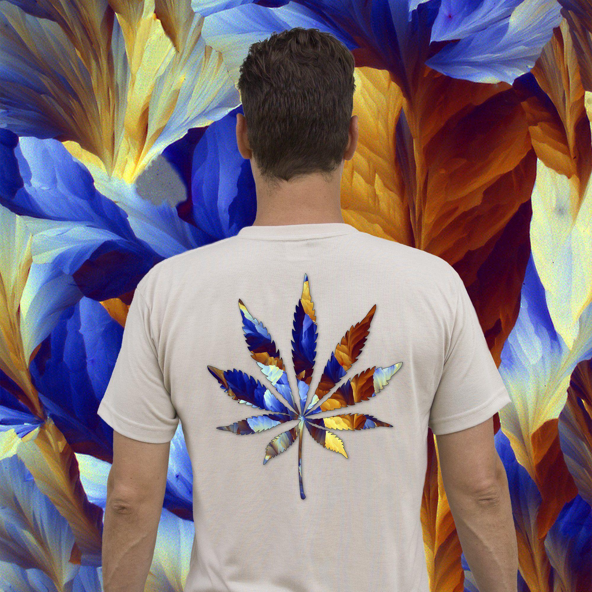 Sand Leaf Logo - Crystal Cannabis Logo Shirt - 