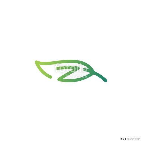 Sand Leaf Logo - z letter leaf logo vector icon download