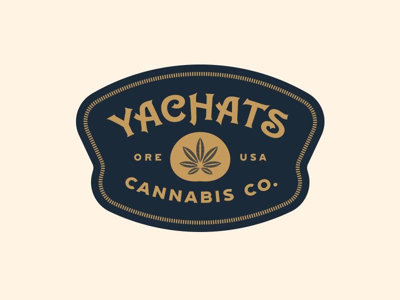 Sand Leaf Logo - Yachats Cannabis Company 2 by Jeffrey Devey | Dribbble | Dribbble