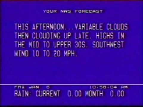 Old Weather Channel Logo - Weather Channel Local Forecast - Portsmouth, NH 1995 - YouTube