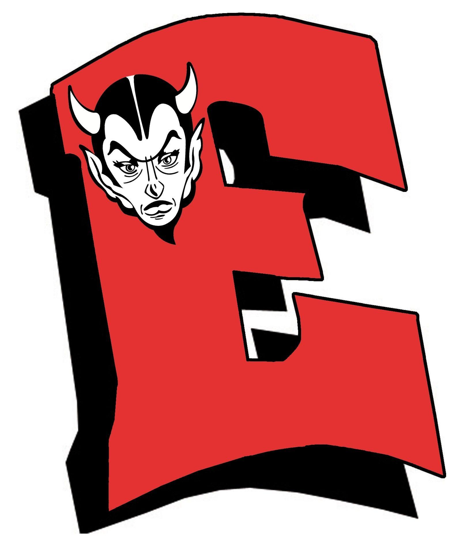 For School Red Devils Logo - Home - East High