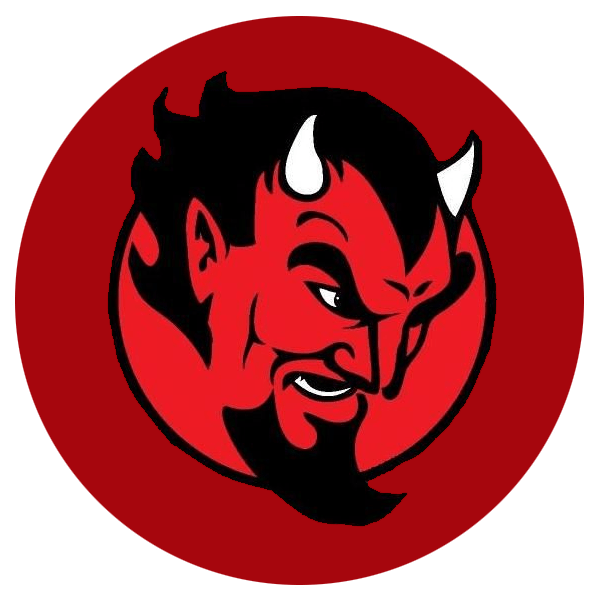 For School Red Devils Logo - Lordstown High School