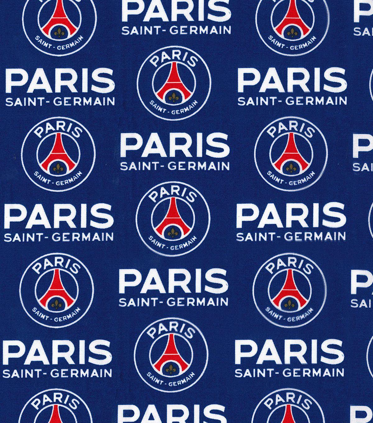 Paris Saint Germain Logo - Paris Saint Germain Football Club Cotton Fabric