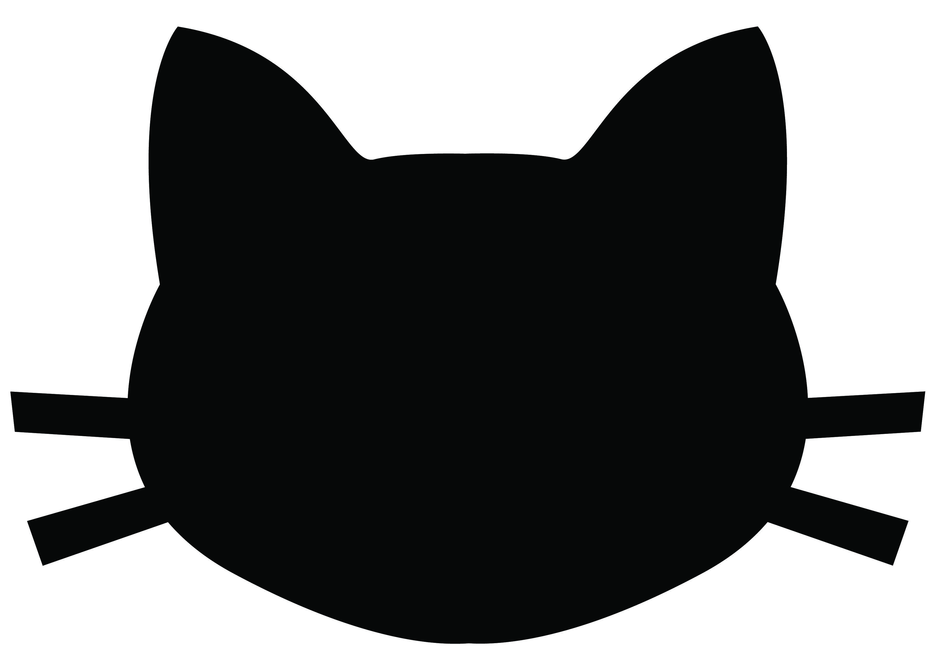 Black Cat Head Logo - Free Cat Head Cliparts, Download Free Clip Art, Free Clip Art on ...