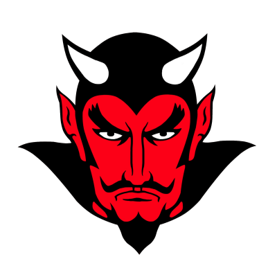 High School Red Devil Logo - Central Cambria High School