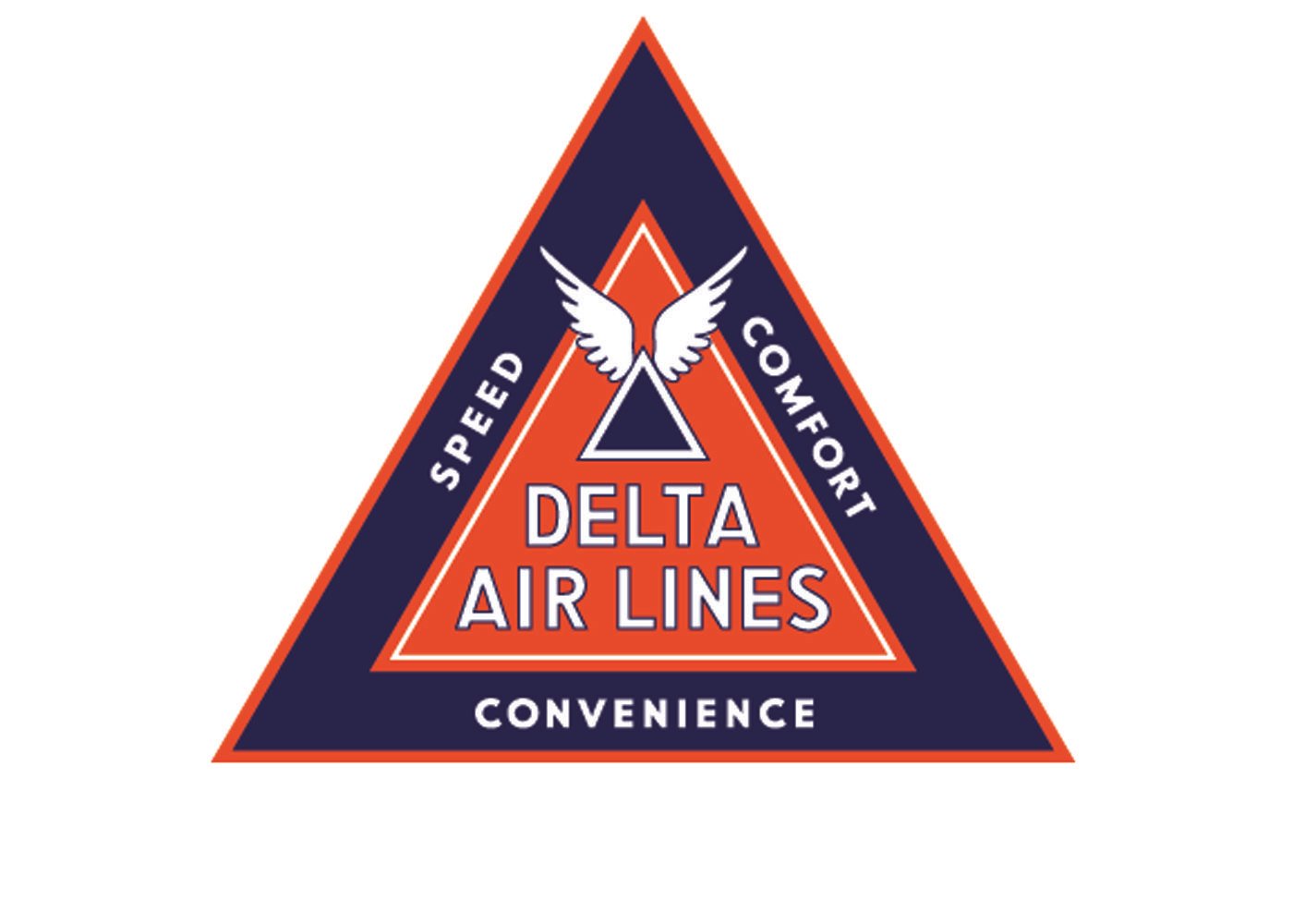 Commercial Airline Logo - Delta Airlines Widget Logo DIAGRAMS