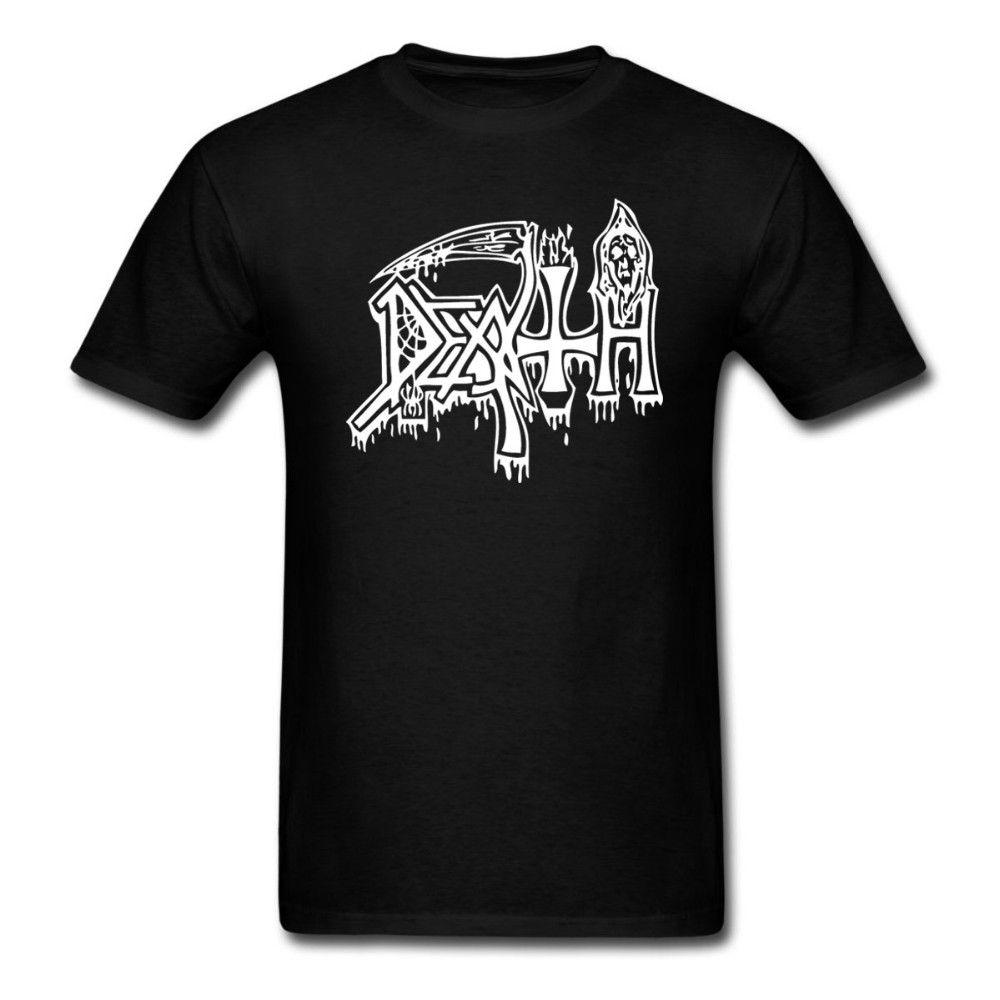 Classic Heavy Metal Band Logo - Aliexpress.com : Buy DEATH Classic Logo T Shirt ROCK BAND HEAVY ...