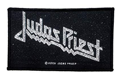 Classic Heavy Metal Band Logo - Judas Priest Classic Logo Patch Heavy Metal Band Music