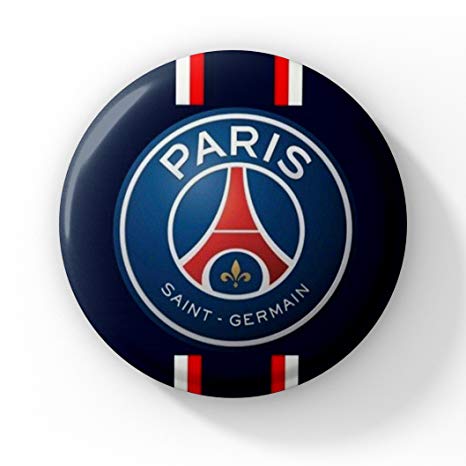 Paris Saint Germain Logo - LASTWAVE Paris Saint Germain PSG Logo Pin Back Badge: Amazon.in