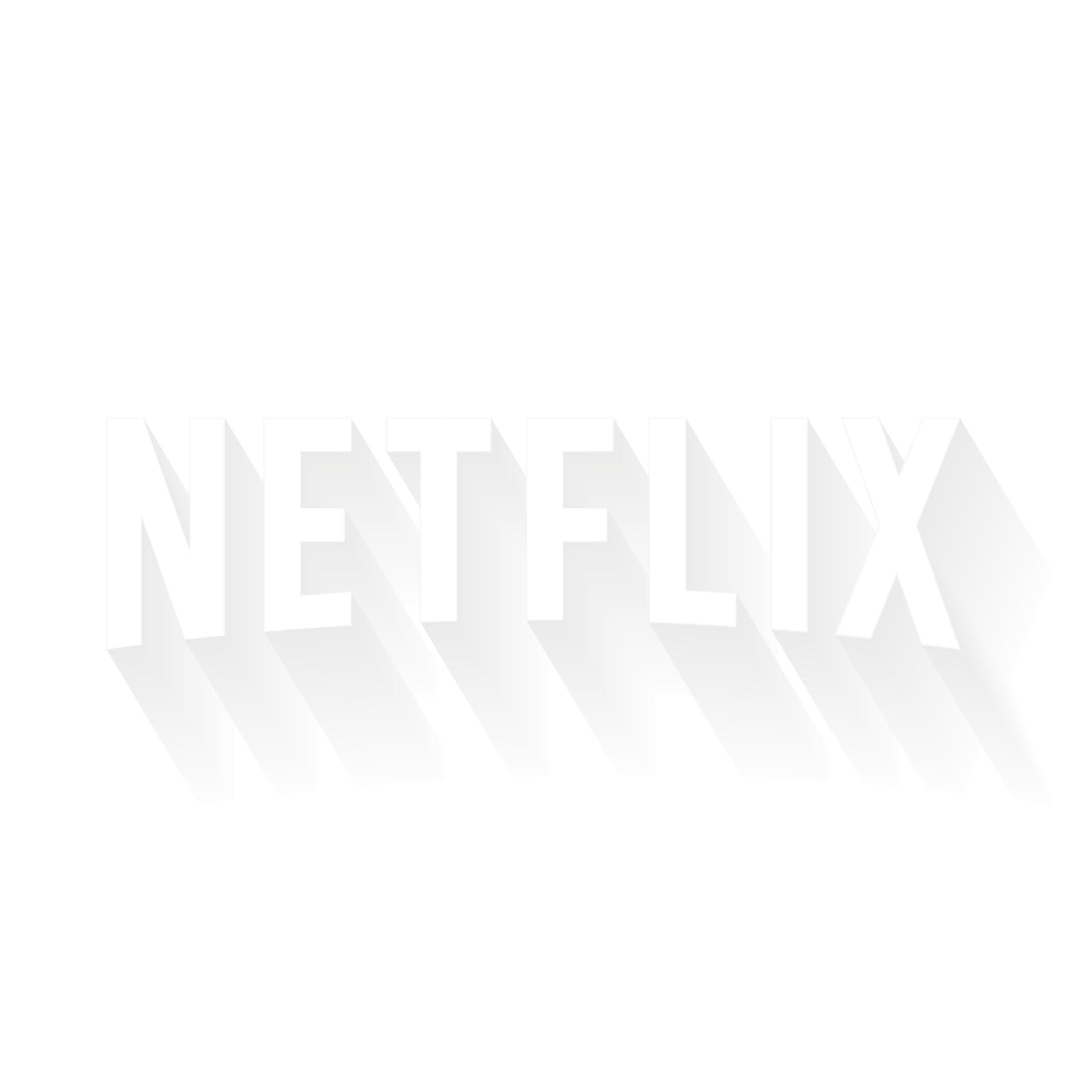 White Netflix Logo Logodix