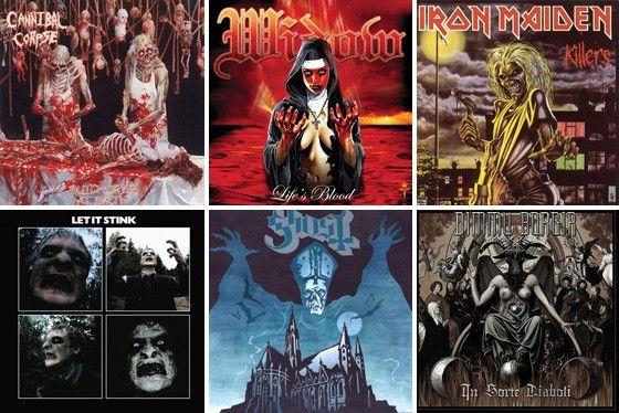 Classic Heavy Metal Band Logo - The 25 Creepiest Heavy Metal Album Covers | L.A. Weekly