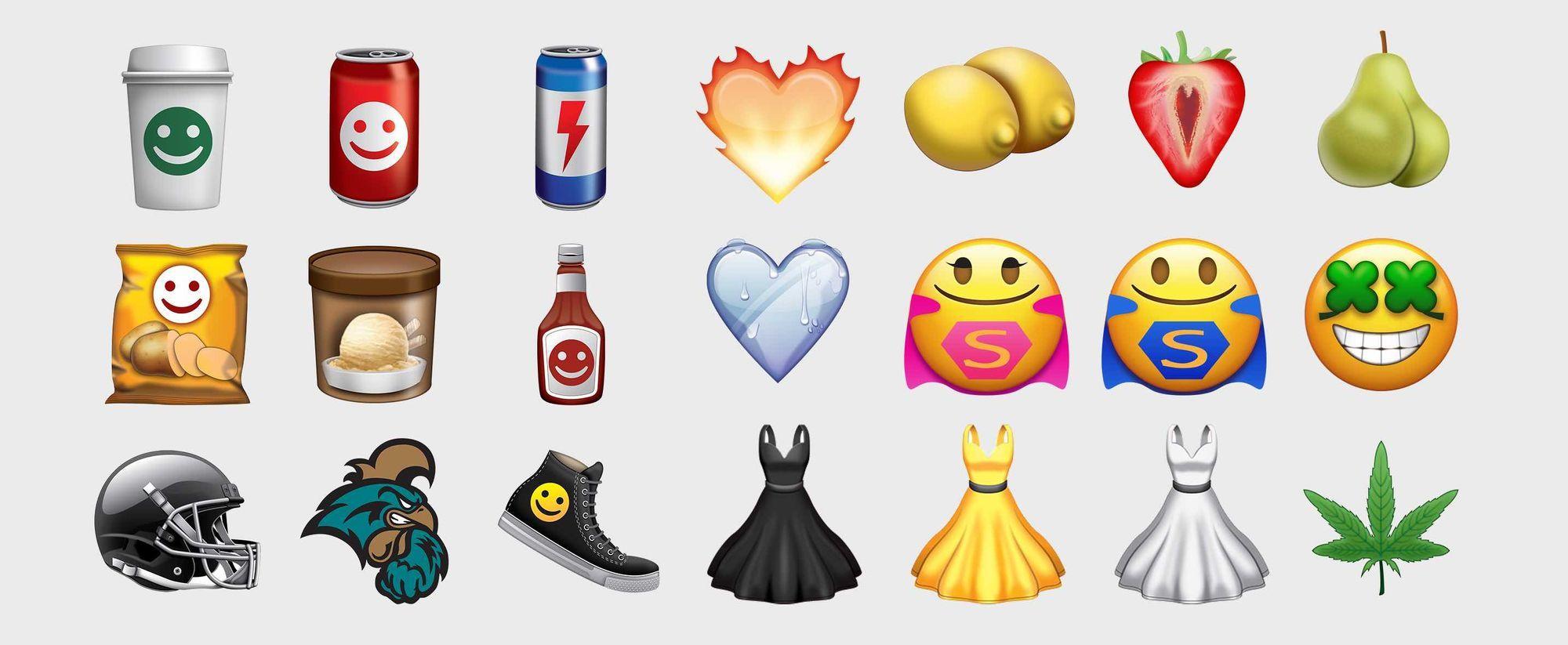 Shoot Emoji Logo - Custom Emojis Arrive on iOS
