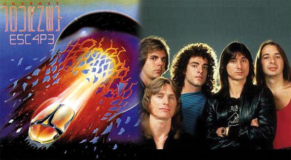 The Original Journey Band Logo - Album Covers That Blow My Mind: Journey's Escape