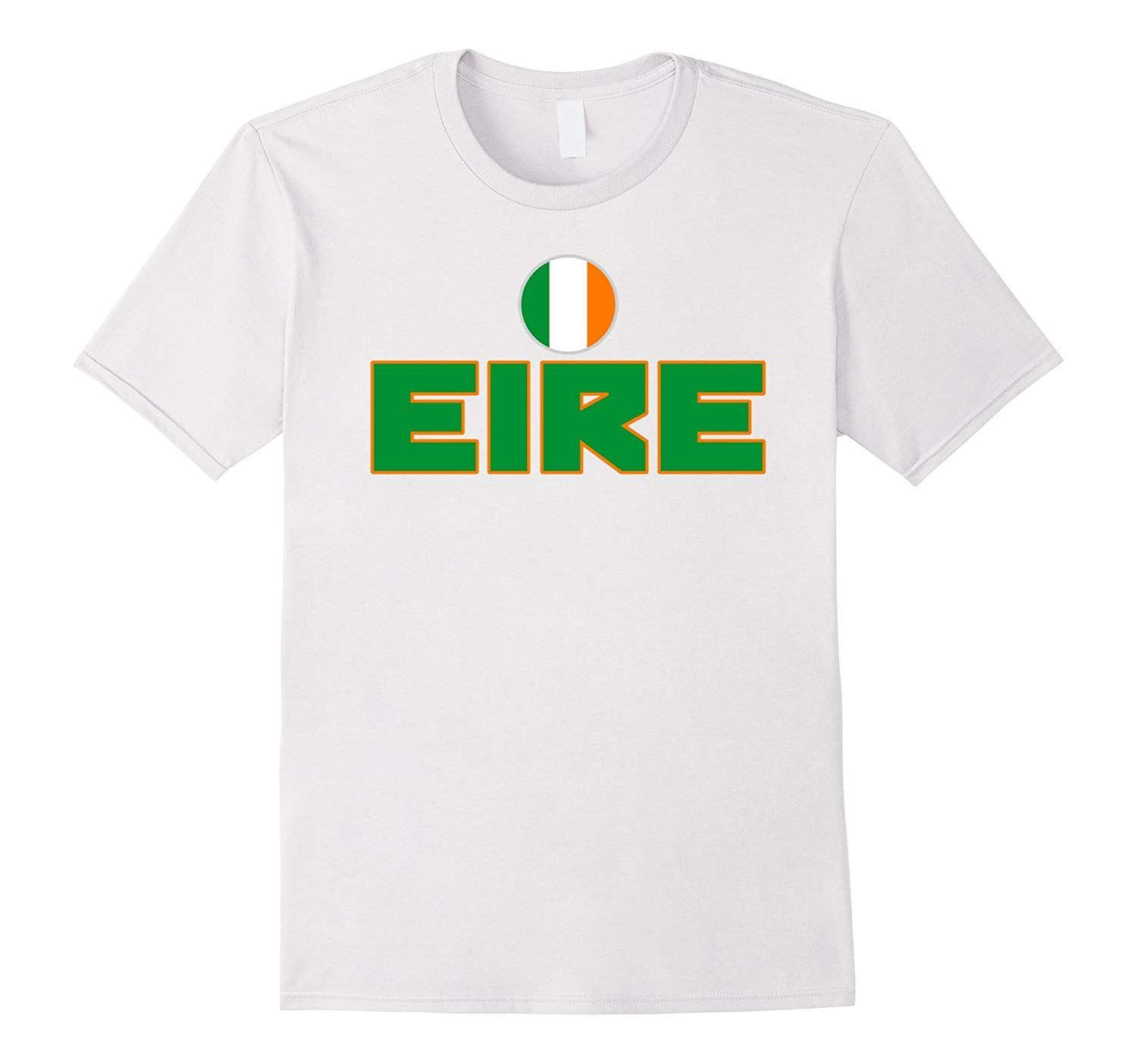 Irish Flag Logo - Eire T Shirt – Ireland Flag Logo Irish American Tee-CD – Canditee