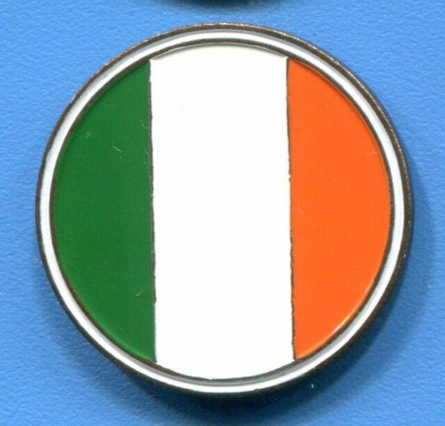 Irish Flag Logo - New Logo Metal Golf Ball Marker!