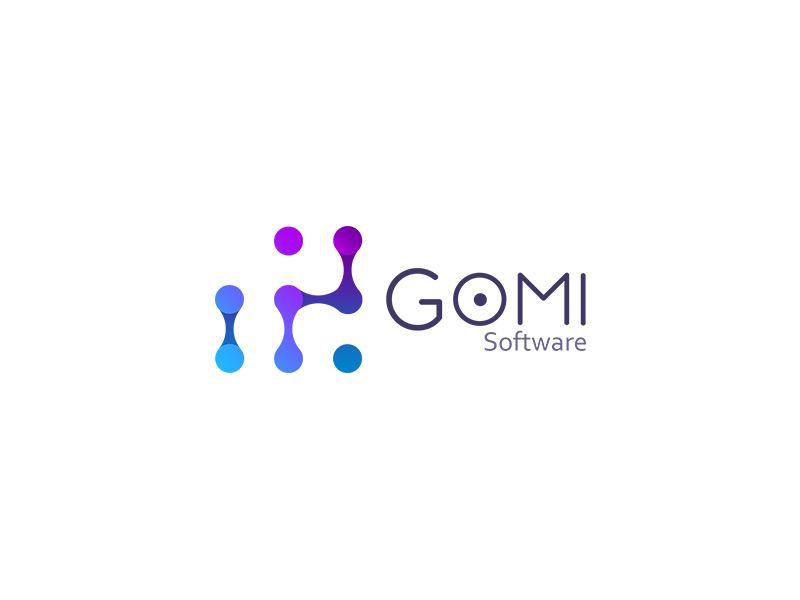 Software Logo - Gomi Software Logo. Design inspiration. Logos, Logo design, Logo