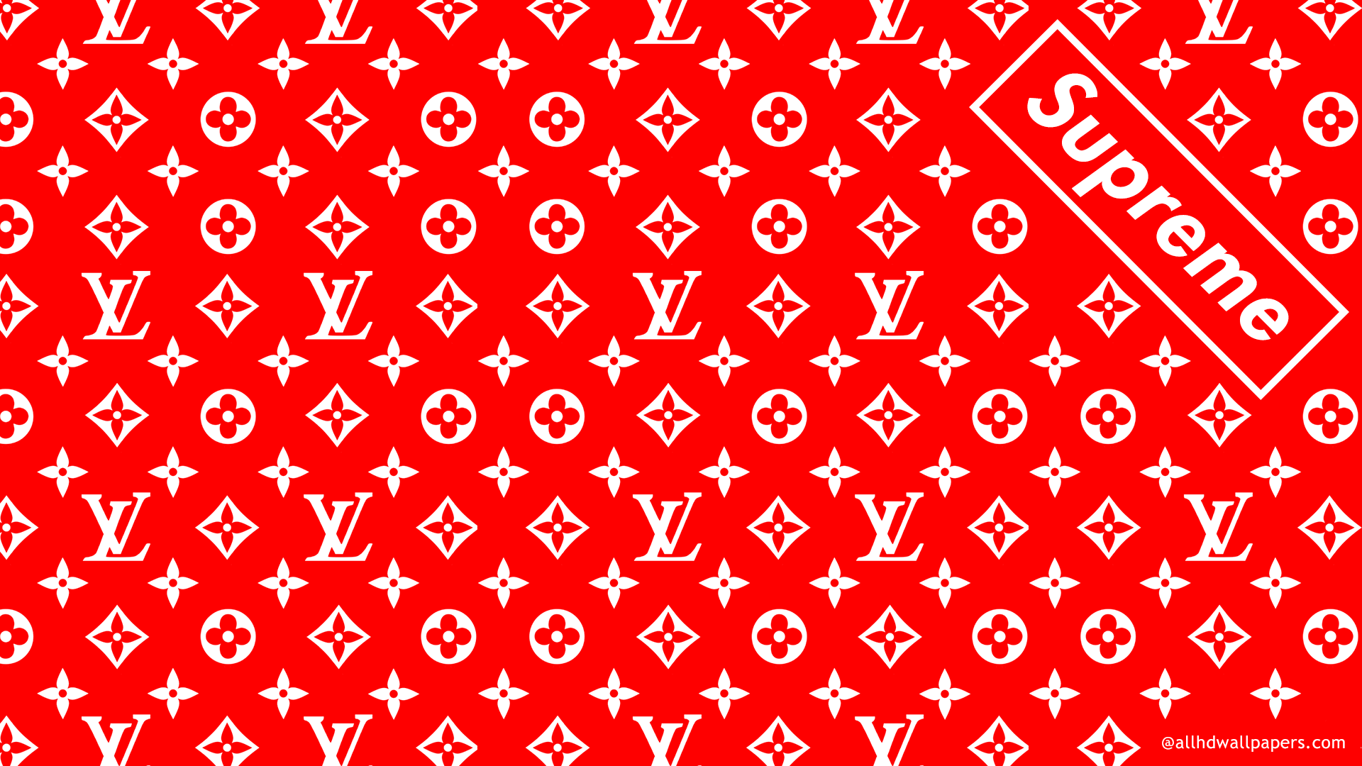 Red Louis Vuitton Logo - LogoDix