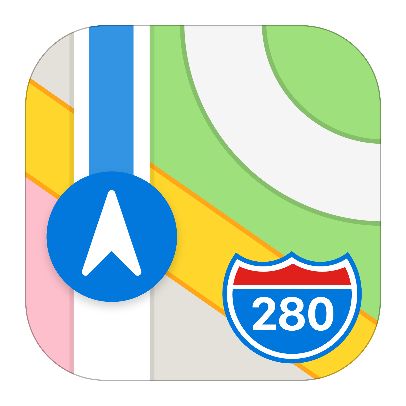 Apple Maps App Logo - ios 11-apple-maps-Icon • Brio Media